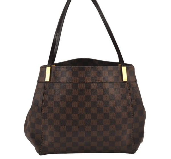 Authentic Louis Vuitton Damier Marylebone PM Shoulder Tote Bag N41215 LV 7882J
