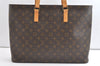 Authentic Louis Vuitton Monogram Luco Shoulder Tote Bag M51155 LV 7883J