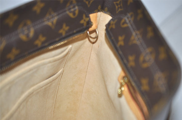 Authentic Louis Vuitton Monogram Luco Shoulder Tote Bag M51155 LV 7883J