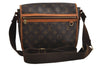 Auth Louis Vuitton Monogram Messenger Bosphore PM Shoulder Bag M40106 LV 7884I