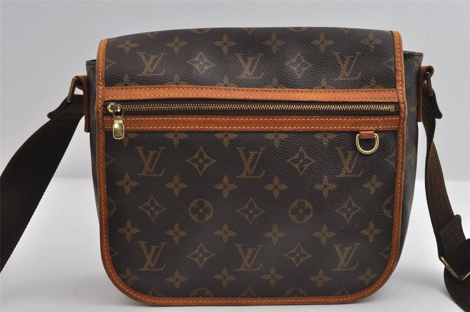 Auth Louis Vuitton Monogram Messenger Bosphore PM Shoulder Bag M40106 LV 7884I