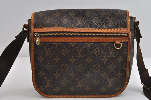 Auth Louis Vuitton Monogram Messenger Bosphore PM Shoulder Bag M40106 LV 7884I