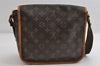 Auth Louis Vuitton Monogram Messenger Bosphore PM Shoulder Bag M40106 LV 7884I