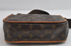 Auth Louis Vuitton Monogram Messenger Bosphore PM Shoulder Bag M40106 LV 7884I