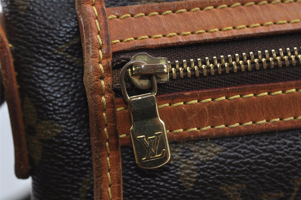 Auth Louis Vuitton Monogram Messenger Bosphore PM Shoulder Bag M40106 LV 7884I