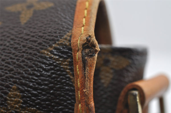 Auth Louis Vuitton Monogram Messenger Bosphore PM Shoulder Bag M40106 LV 7884I