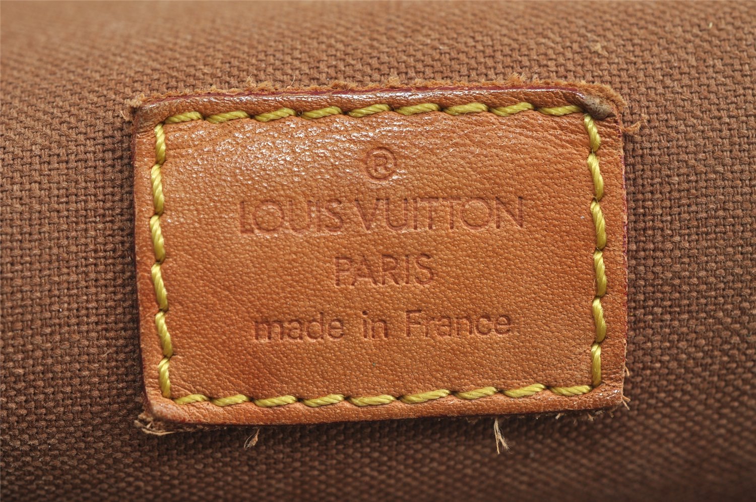 Auth Louis Vuitton Monogram Messenger Bosphore PM Shoulder Bag M40106 LV 7884I