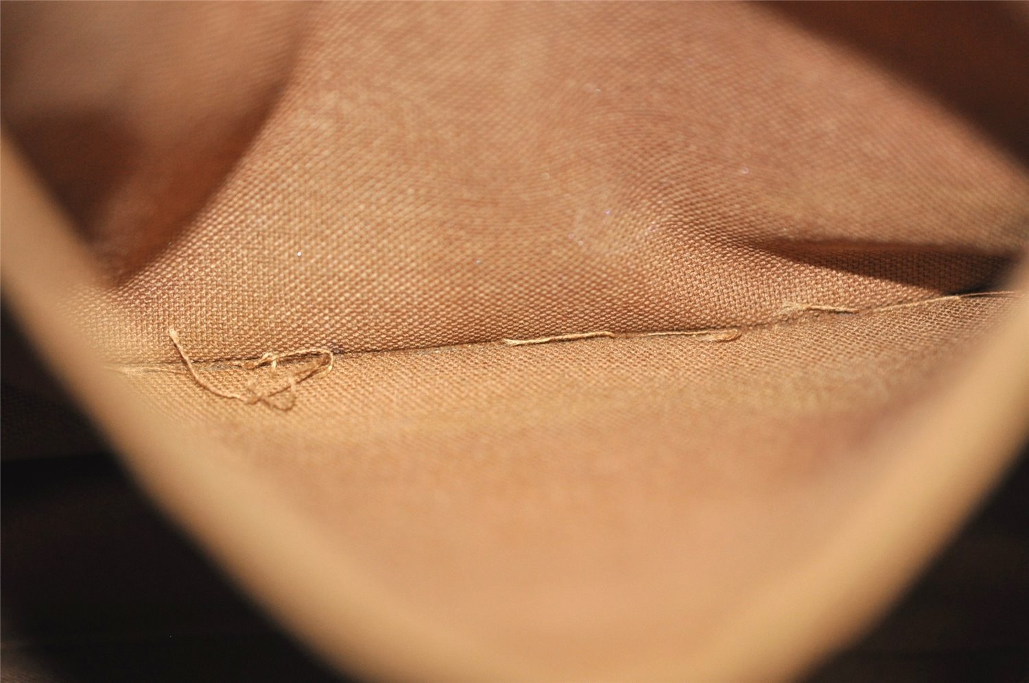 Auth Louis Vuitton Monogram Messenger Bosphore PM Shoulder Bag M40106 LV 7884I