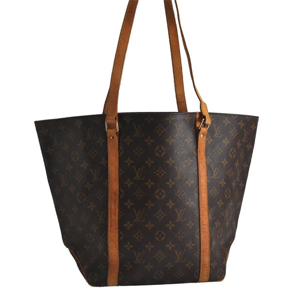 Authentic Louis Vuitton Monogram Sac Shopping PM Tote Bag M51108 LV 7884J