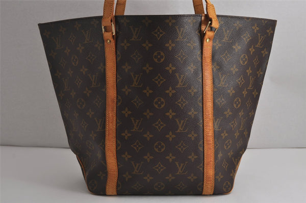 Authentic Louis Vuitton Monogram Sac Shopping PM Tote Bag M51108 LV 7884J