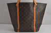 Authentic Louis Vuitton Monogram Sac Shopping PM Tote Bag M51108 LV 7884J