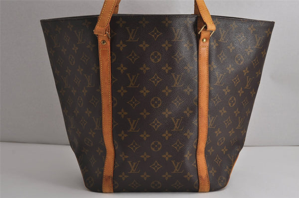 Authentic Louis Vuitton Monogram Sac Shopping PM Tote Bag M51108 LV 7884J
