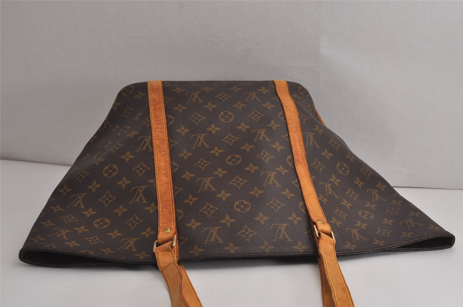 Authentic Louis Vuitton Monogram Sac Shopping PM Tote Bag M51108 LV 7884J