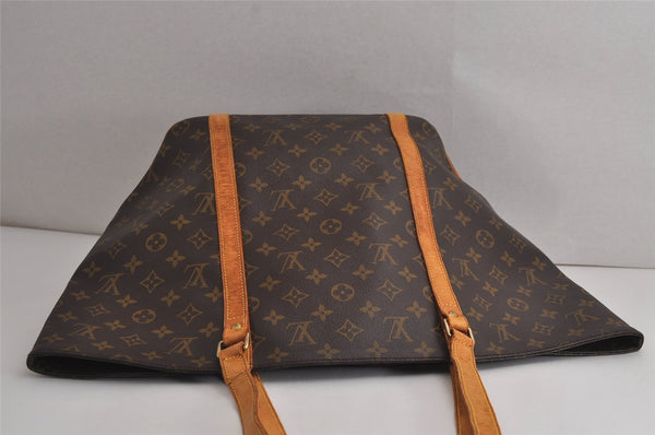 Authentic Louis Vuitton Monogram Sac Shopping PM Tote Bag M51108 LV 7884J