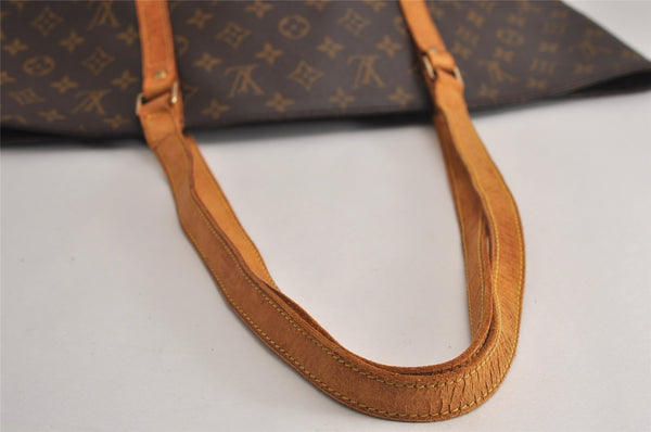 Authentic Louis Vuitton Monogram Sac Shopping PM Tote Bag M51108 LV 7884J