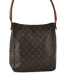 Authentic Louis Vuitton Monogram Looping GM Shoulder Bag M51145 LV 7885I