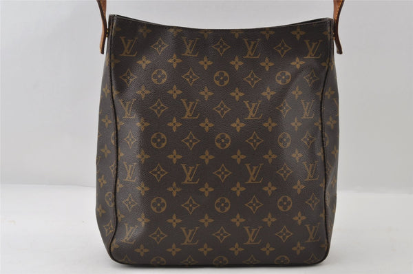 Authentic Louis Vuitton Monogram Looping GM Shoulder Bag M51145 LV 7885I