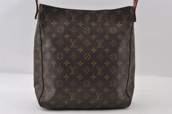 Authentic Louis Vuitton Monogram Looping GM Shoulder Bag M51145 LV 7885I