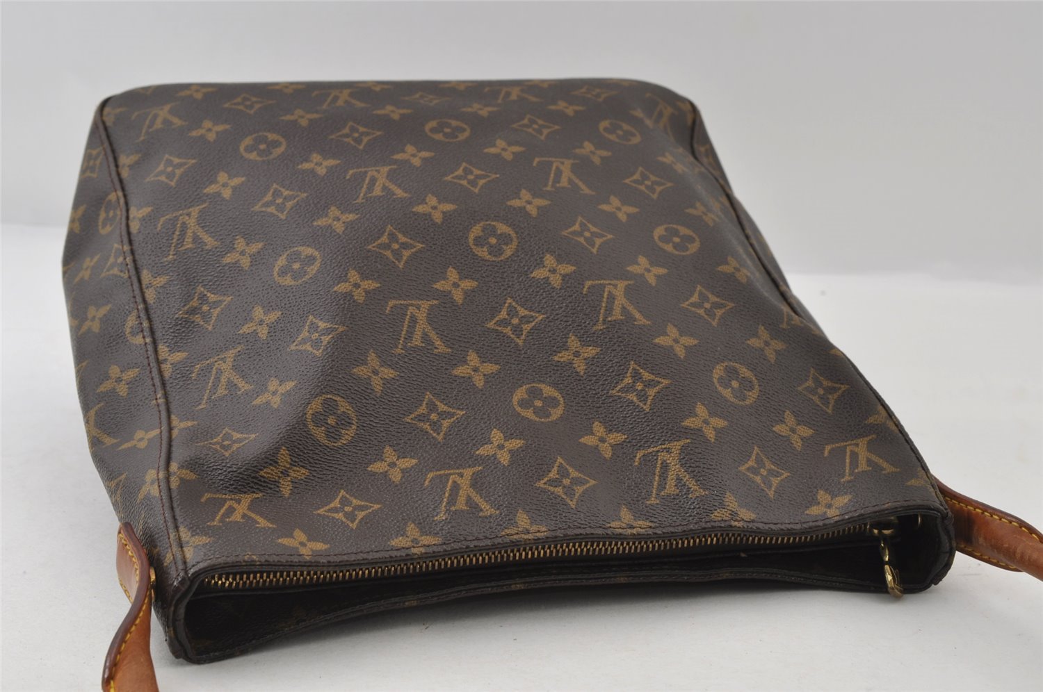 Authentic Louis Vuitton Monogram Looping GM Shoulder Bag M51145 LV 7885I