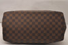 Authentic Louis Vuitton Damier Hampstead MM Shoulder Tote Bag N51204 LV 7885J
