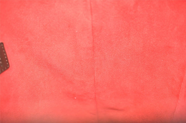 Authentic Louis Vuitton Damier Hampstead MM Shoulder Tote Bag N51204 LV 7885J