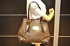 Authentic Louis Vuitton Damier Hampstead MM Shoulder Tote Bag N51204 LV 7885J