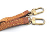 Authentic Louis Vuitton Leather Shoulder Strap Beige 48.6" LV 7886H