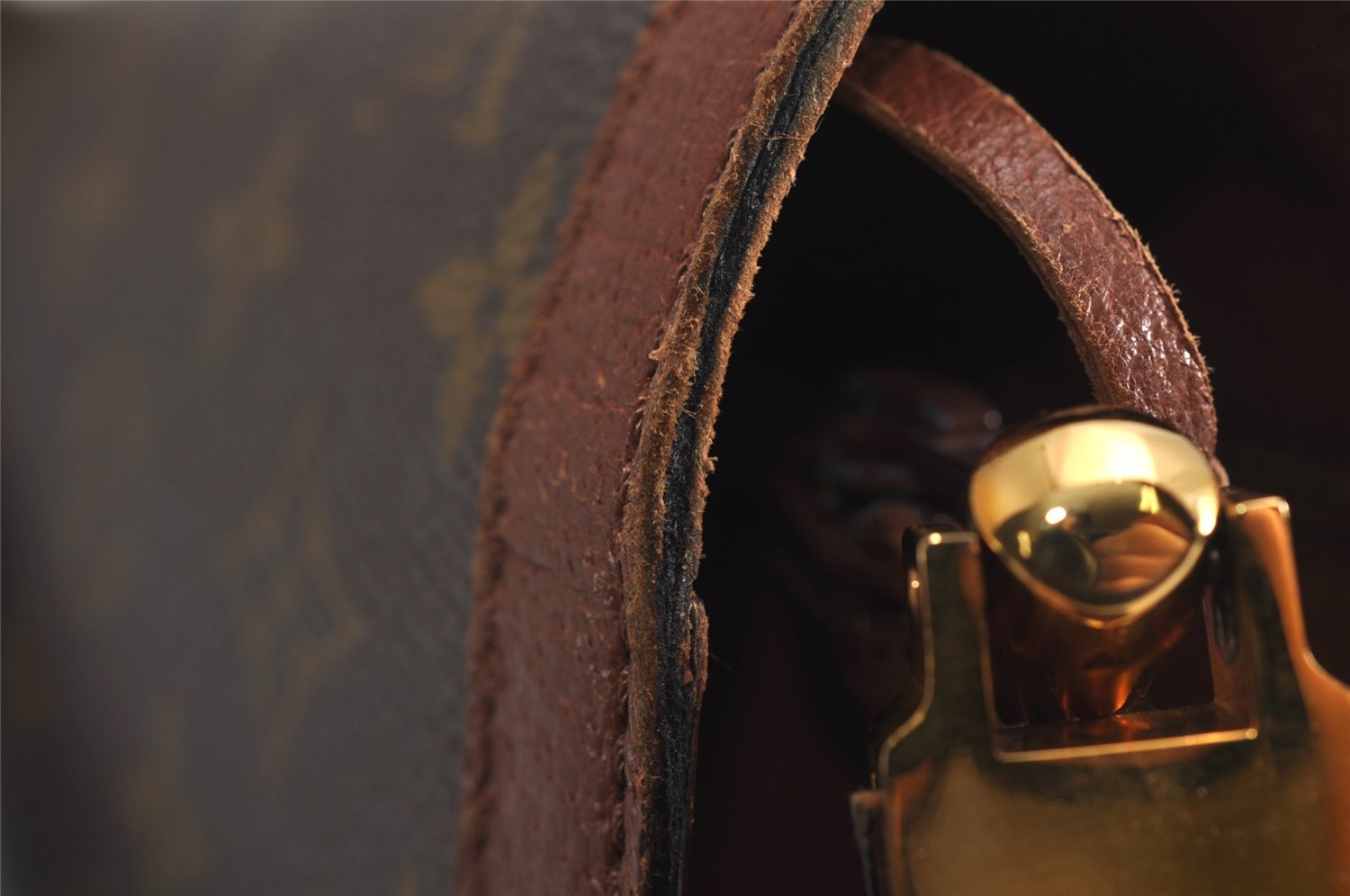 Auth Louis Vuitton Monogram Sac Dauphine 2Way Shoulder Hand Bag Old Model 7886J