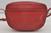 Authentic Louis Vuitton Epi Jeune Fille Shoulder Cross Bag Red M52157 LV 7888I