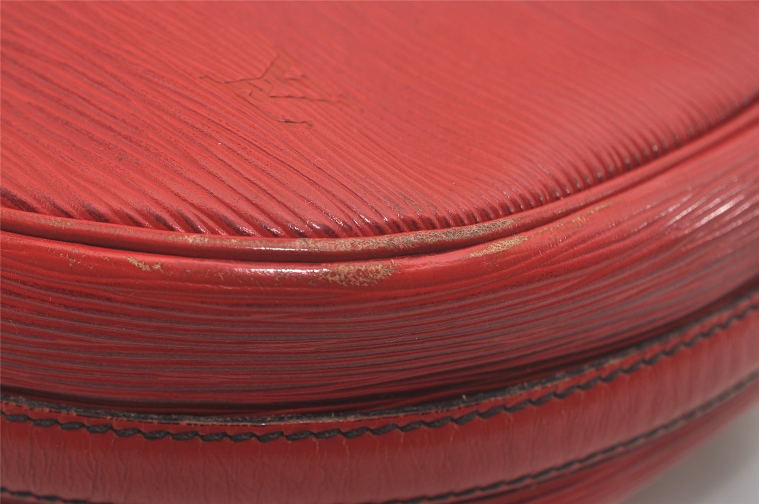 Authentic Louis Vuitton Epi Jeune Fille Shoulder Cross Bag Red M52157 LV 7888I