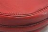 Authentic Louis Vuitton Epi Jeune Fille Shoulder Cross Bag Red M52157 LV 7888I