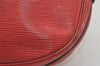 Authentic Louis Vuitton Epi Jeune Fille Shoulder Cross Bag Red M52157 LV 7888I