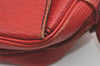 Authentic Louis Vuitton Epi Jeune Fille Shoulder Cross Bag Red M52157 LV 7888I