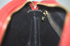 Authentic Louis Vuitton Epi Jeune Fille Shoulder Cross Bag Red M52157 LV 7888I