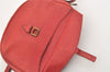 Authentic Louis Vuitton Epi Jeune Fille Shoulder Cross Bag Red M52157 LV 7888I