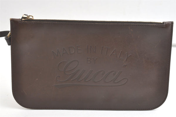 Authentic GUCCI Craft Shoulder Tote Bag Canvas Leather 247209 Beige 7889J