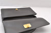 Authentic Christian Dior Shoulder Hand Bag Purse Leather Dark Brown CD 7890I