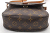Authentic Louis Vuitton Monogram Saint Cloud MM M51243 Shoulder Cross Bag 7891I