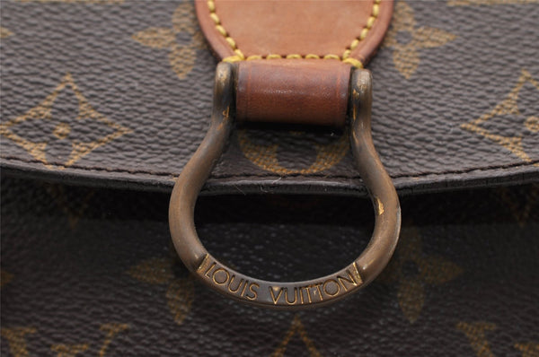 Authentic Louis Vuitton Monogram Saint Cloud MM M51243 Shoulder Cross Bag 7891I