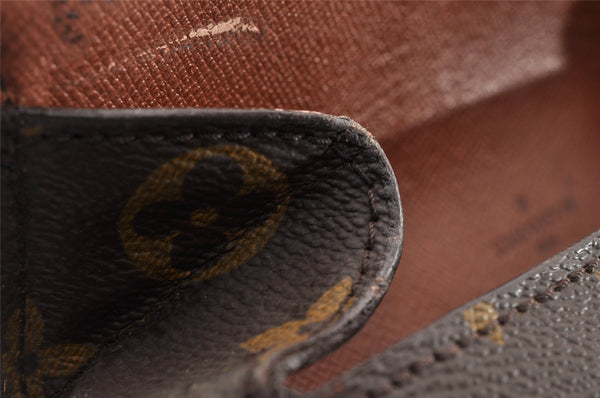 Authentic Louis Vuitton Monogram Saint Cloud MM M51243 Shoulder Cross Bag 7891I