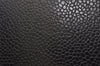 Authentic CHANEL Caviar Skin CoCo Mark Notebook Cover Purse Black Box 7893I