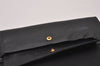 Authentic CHANEL Caviar Skin CoCo Mark Notebook Cover Purse Black Box 7893I