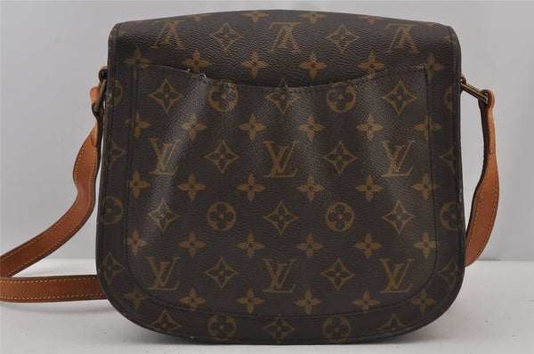 Authentic Louis Vuitton Monogram Saint Cloud GM M51242 Shoulder Cross Bag 7893J
