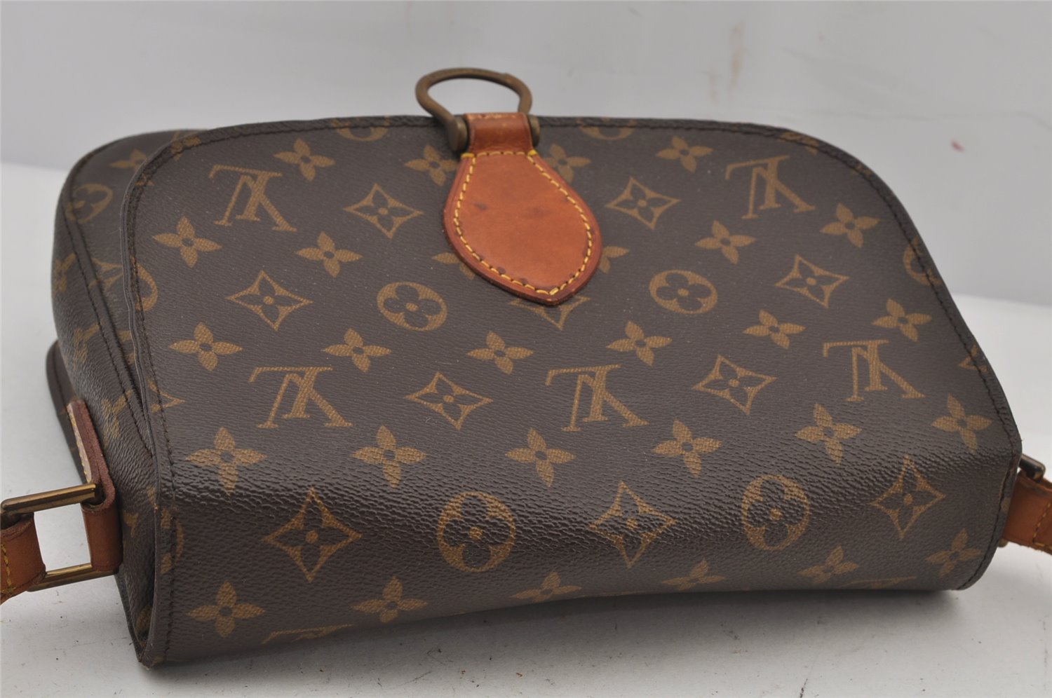 Authentic Louis Vuitton Monogram Saint Cloud GM M51242 Shoulder Cross Bag 7893J