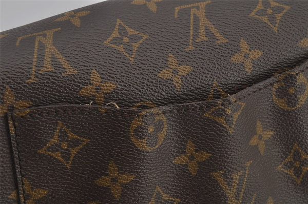 Authentic Louis Vuitton Monogram Saint Cloud GM M51242 Shoulder Cross Bag 7893J