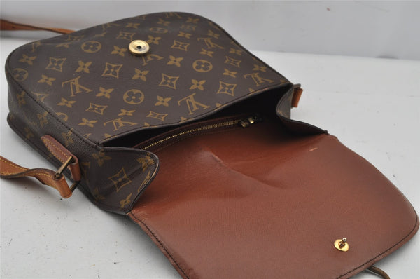 Authentic Louis Vuitton Monogram Saint Cloud GM M51242 Shoulder Cross Bag 7893J