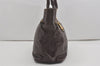 Authentic PRADA Vintage Leather Hand Tote Bag Brown 7894I
