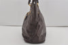 Authentic PRADA Vintage Leather Hand Tote Bag Brown 7894I