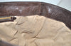 Authentic PRADA Vintage Leather Hand Tote Bag Brown 7894I