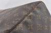 Authentic Louis Vuitton Monogram Keepall Bandouliere 55 M41414 Boston Bag 7894J